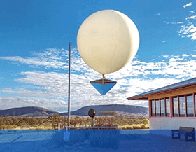 气象气球环境监测